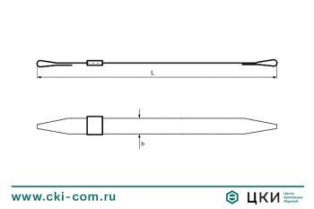 Строп текстильный ленточный петлевой