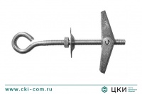 Дюбель складной пружинный с крючком