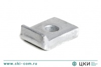 Пластина зажимная для труб DIN 3568