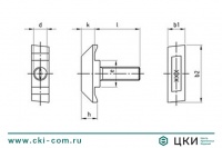 Болт с Г-образной головкой, 50/30 art.9094