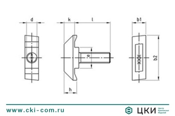 Болт с Г-образной головкой, 50/30 art.9094