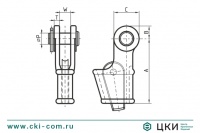 Зажим троса клиновой OWS
