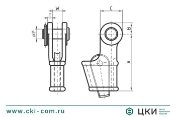 Зажим троса клиновой OWS