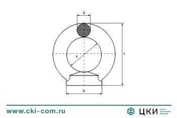 Рым-гайка DIN 582