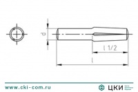 Штифт цилиндрический забивной DIN 1474