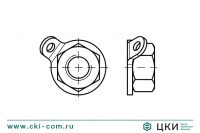 Гайка со стопорной лапкой art. 88153