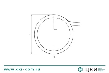 Шплинт кольцевой М 8383