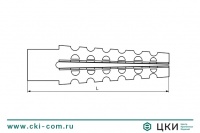 Дюбель для газобетона металлический Fischer FMD