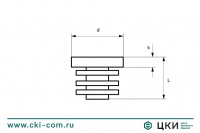 Заглушка круглая