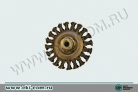 Кордщётка дисковая с резьбой М14 для УШМ Osborn