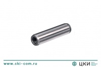 Штифт цилиндрический закалённый DIN 7979 D с внутренней резьбой