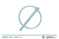 Шплинт с кольцом (чека) ~DIN 11023