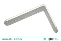 Пластина перфорированная угловая окрашенная