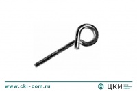 Винт с витым крючком