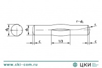 Штифт цилиндрический DIN 1475