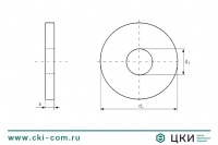 Шайба увеличенная DIN 9021