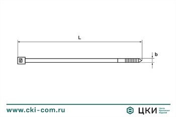 Стяжка кабельная цветная