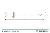 Гвоздь шиферный