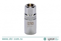 Головка торцевая свечная с магнитом тип 1/2" NPI