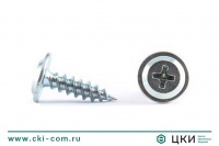 Саморез по металлу с прессшайбой остроконечный ПРОФИ
