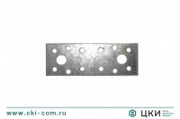 Пластина перфорированная прямая