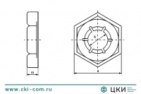 Контргайка DIN 7967