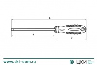 Отвертка крестообразная PH, NPI