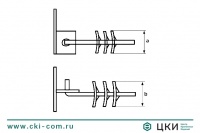 Фиксатор ERK для крепления сетки