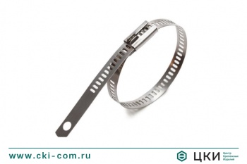 Стяжка крепежная лестничного типа стальная нержавеющая