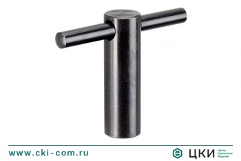 Гайка воротковая с отверстием и фиксированной рукояткой DIN 6305