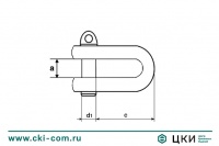 Скоба монтажная (тип D)
