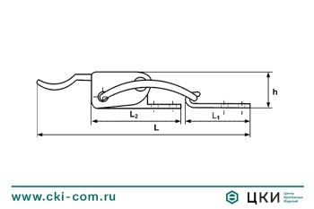 Замок-стяжка М 8053 А