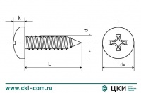 Саморез по металлу art. 88981