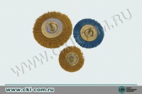 Кордщётка дисковые с оправкой 6мм Osborn
