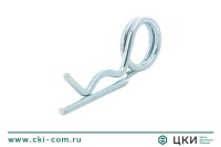 Шплинт пружинный (чека) ~DIN 11024 D