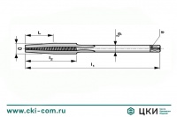 Метчик гаечный CSN 22 3062 Bucovice Tools