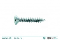 Шуруп с полупотайной головкой и крестообразным шлицем ГОСТ 1146-80