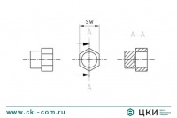 Заглушка антивандальная art. 9145