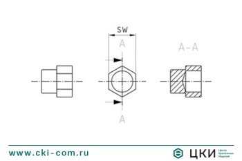 Заглушка антивандальная art. 9145