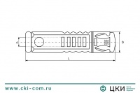 Анкер-гильза распорный Sormat PFG ES