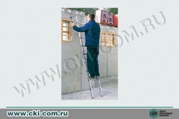 Лестница односекционная приставная Zarges