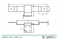 Опора стропильная скользящая