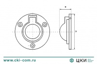 Кольцо подъёмное М 8441