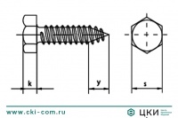 Саморез DIN 7976 C