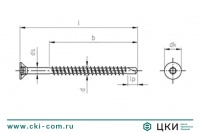 Саморез по дереву ART 9044 с длинным буром