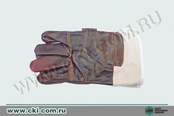 Перчатки кожаные