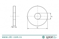 Шайба увеличенная WIDE (кузовная)