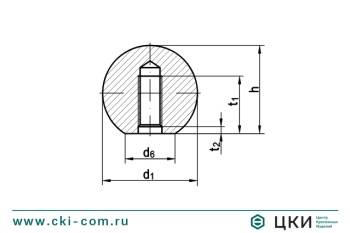 Ручка шаровая DIN 319