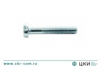 Винт с цилиндрической головкой класса точности B ГОСТ 1491-80