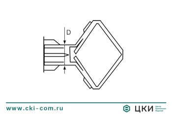 Дюбель для листовых материалов &quot;бабочка&quot; ТNF без шурупа